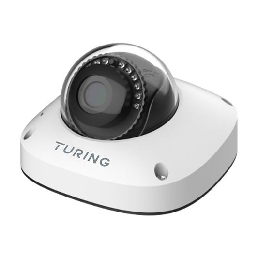 16 Channels Turing NVR Security Camera System with 16 * 4MP 2.8mm Fixed Lens Camera, Face, Human, Vehicle detection, IP66, PoE